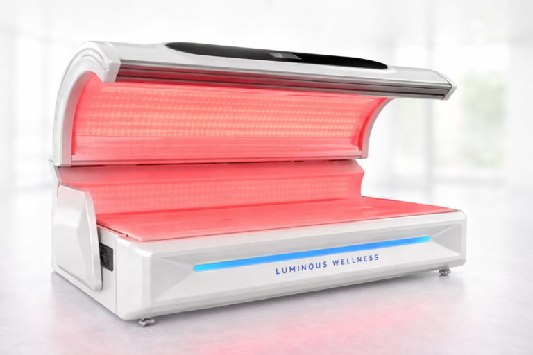 luminous Red Light Therapy Bed